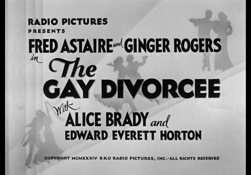 gay divorcee warner archive blu-ray