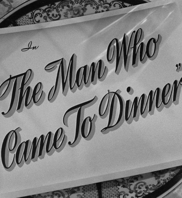the man who came to dinner warner archive blu ray