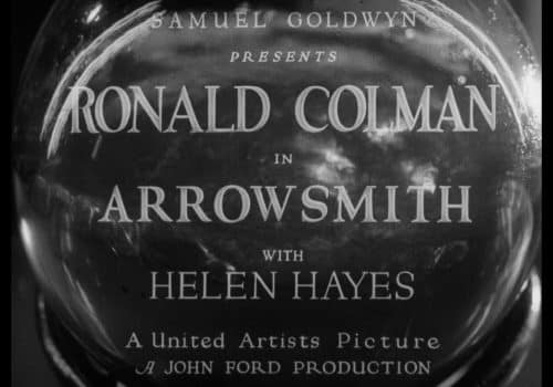 arrowsmith warner archive blu-ray