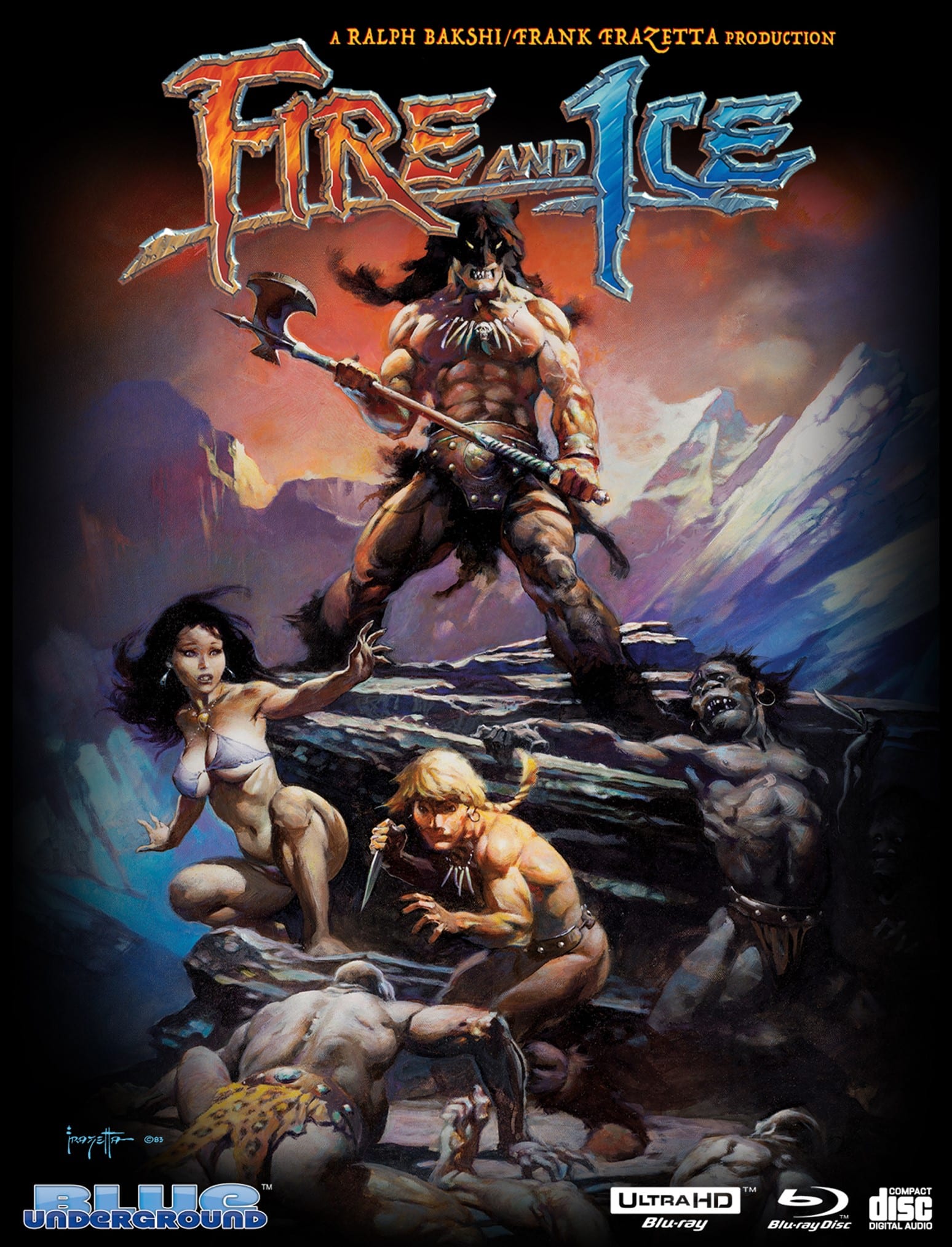 Fire and Ice Gets World Premiere 4K Restoration in Limited Edition SteelBook—Blue Underground Releases June 30