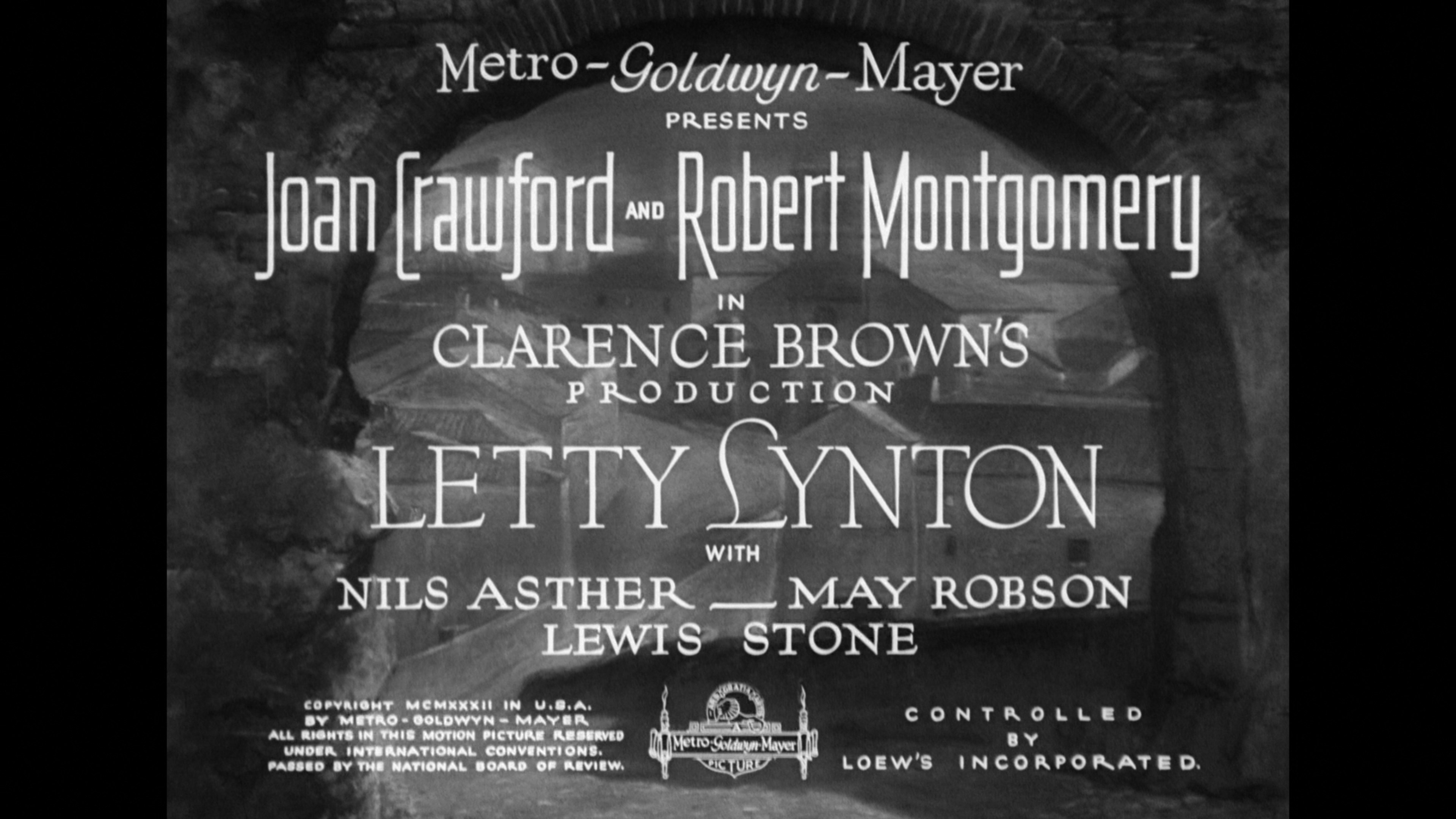letty lynton warner archive blu-ray