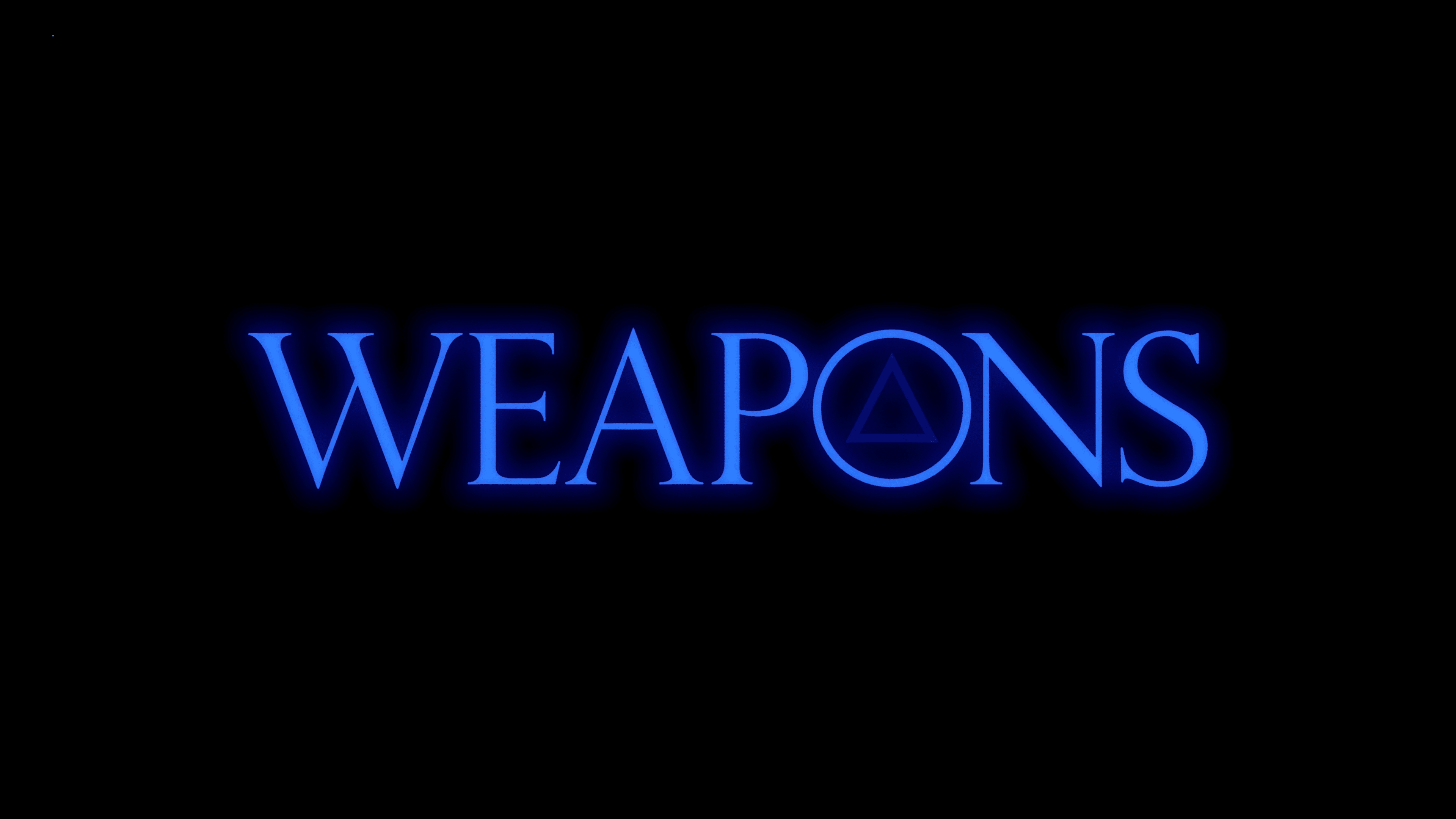 Weapons 4k uhd