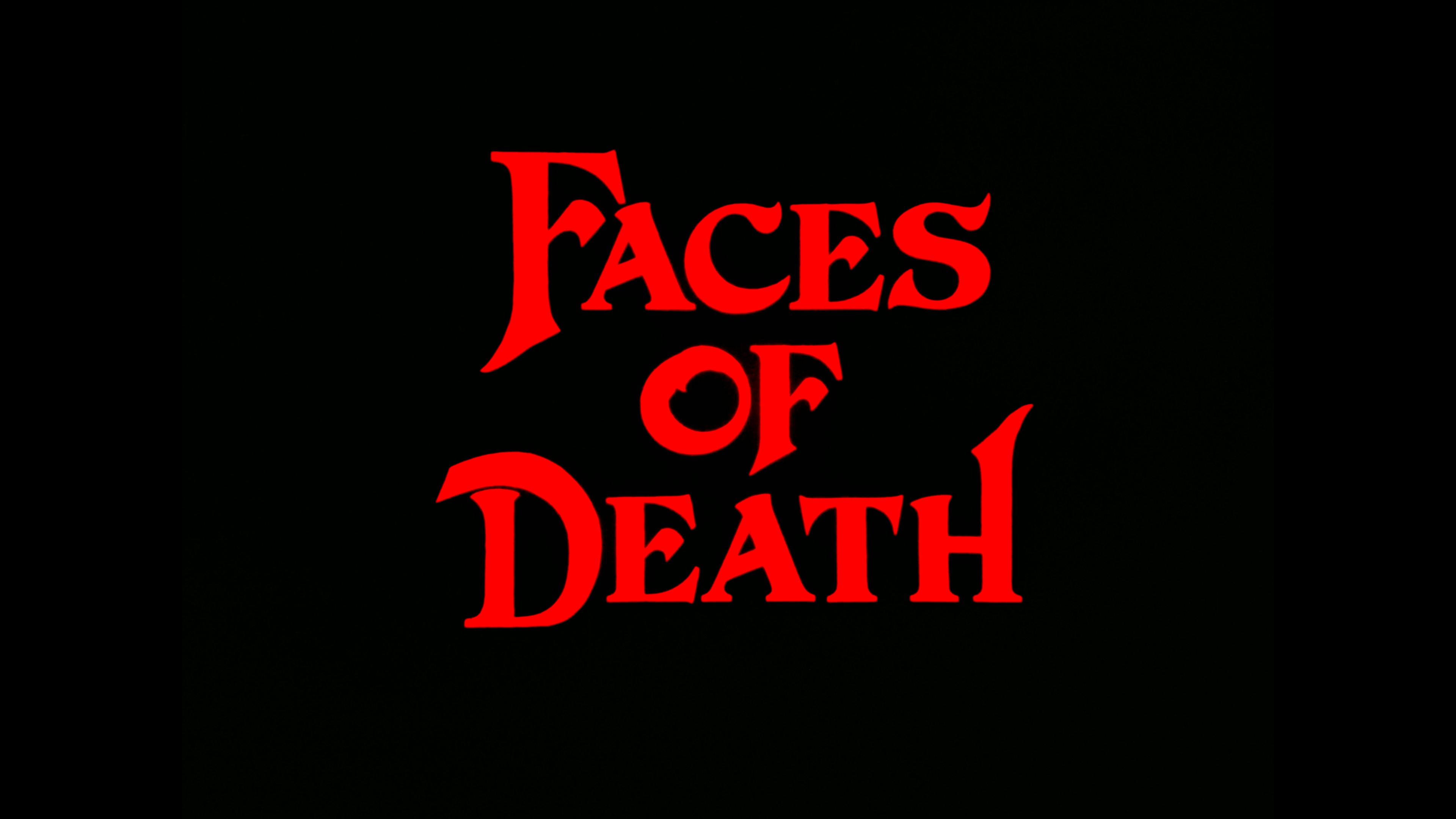 Faces of Death Vinegar Syndrome 4K UHD