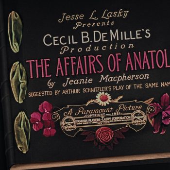 affairs of anatol blu-ray