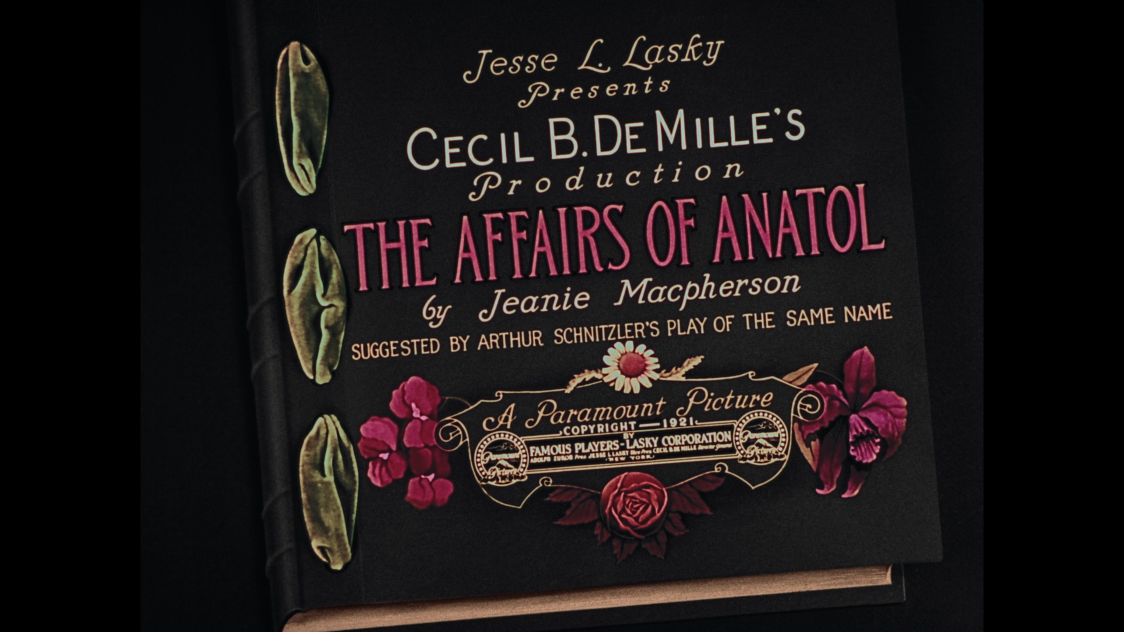 affairs of anatol blu-ray