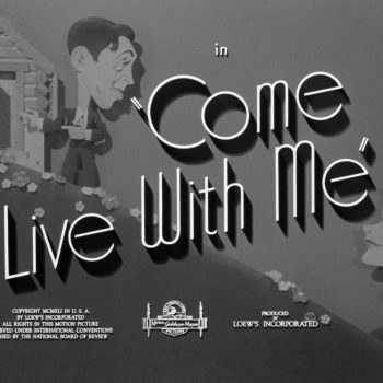 come live with me warner archive blu-ray