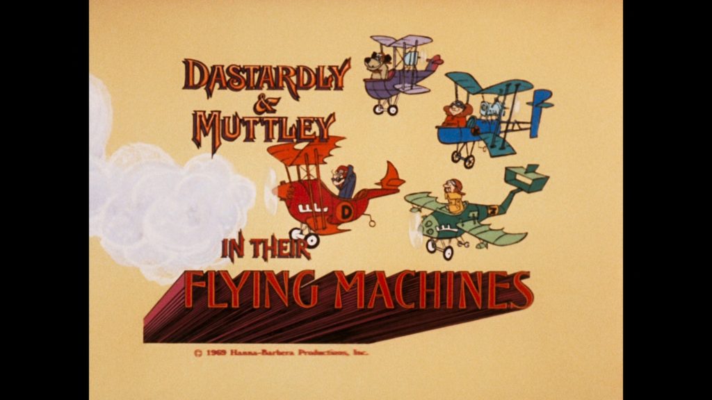Dastardly and Muttley Warner Archive Blu-ray title