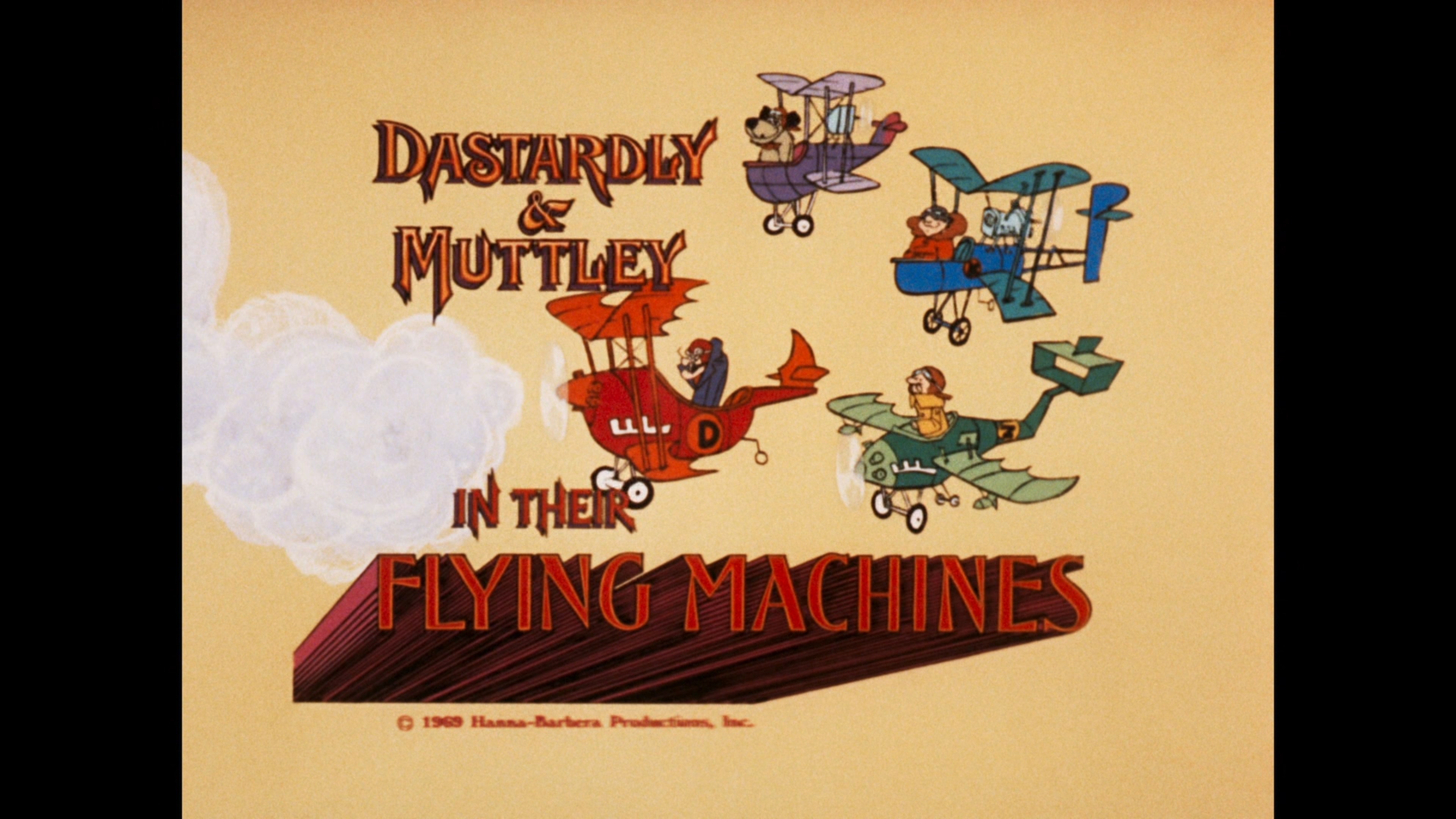 Dastardly and Muttley Warner Archive Blu-ray title