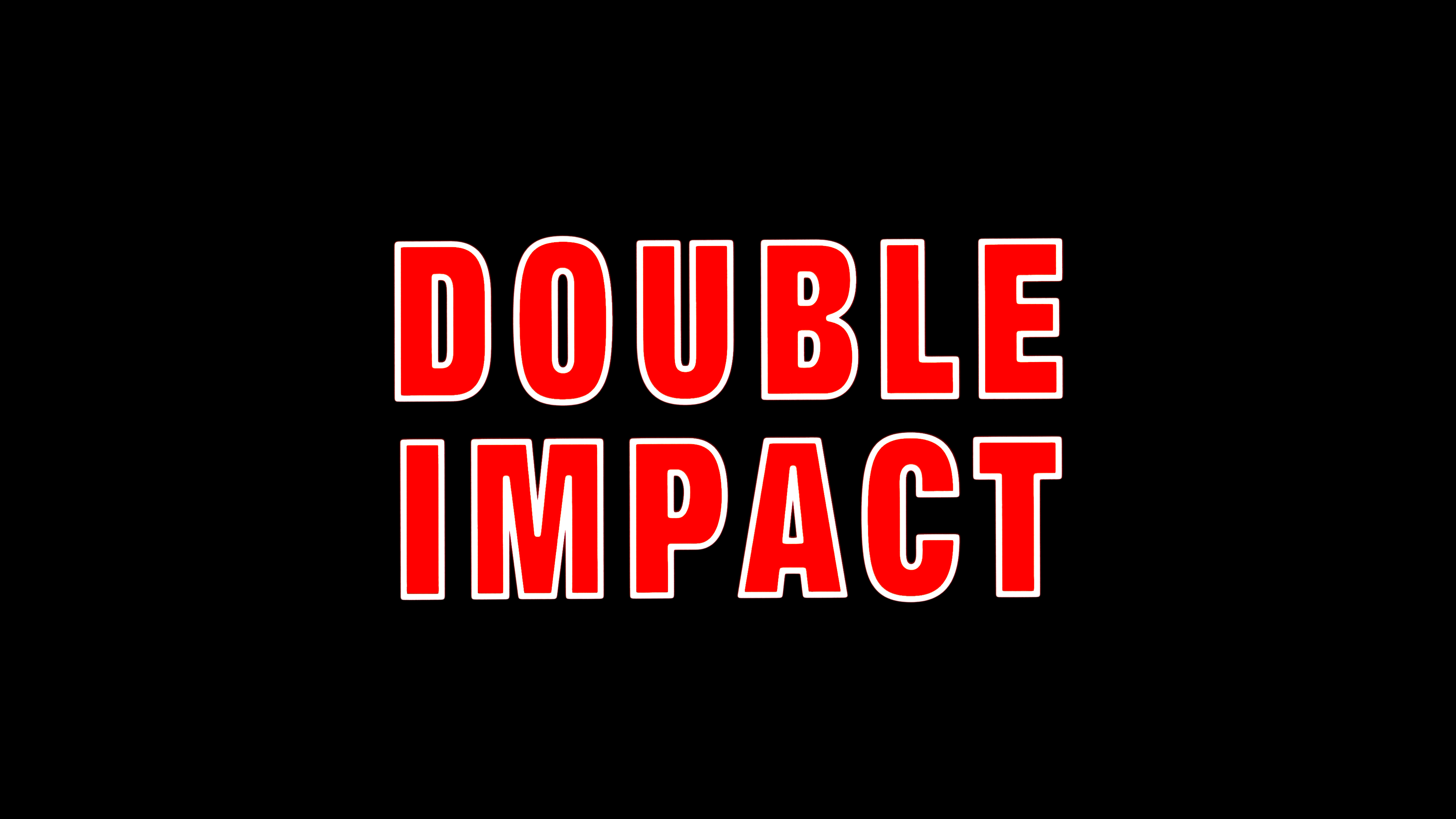 double impact MVD 4K UHD