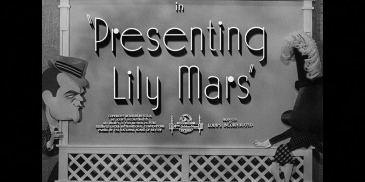 presenting lily mars warner archive blu-ray