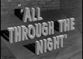 all through the night warner archive blu-ray