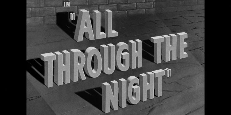 all through the night warner archive blu-ray